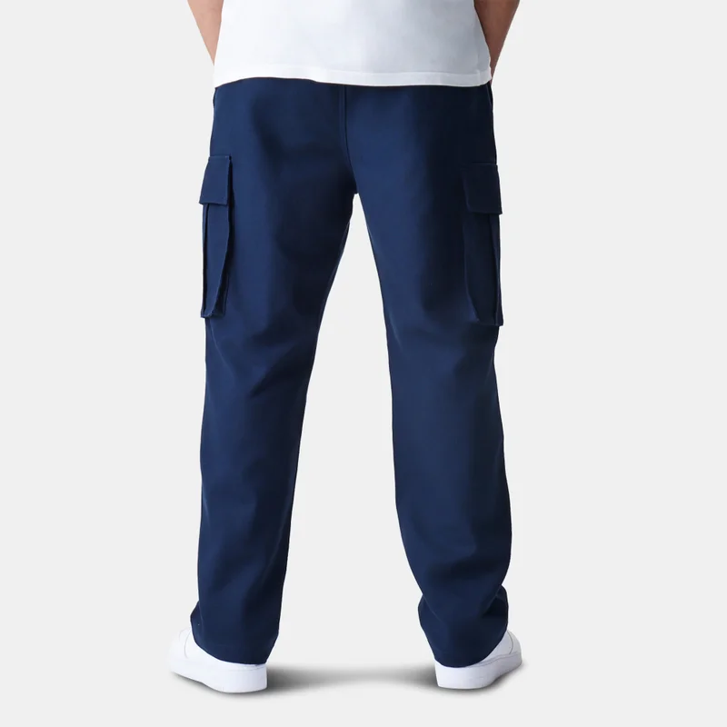 New Era Blue Men's Straight-Leg Cargo Pants for Men | Best Price UAE