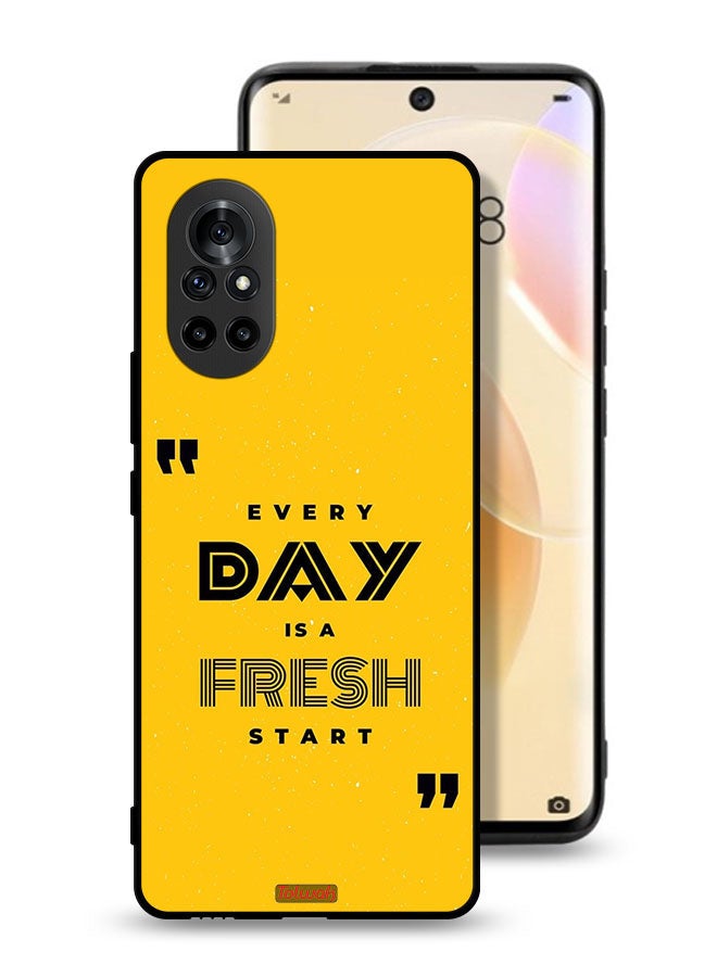 Tolwak Huawei nova 8 4G Protective Case Cover Every Day Is A Fresh Start - Image 1