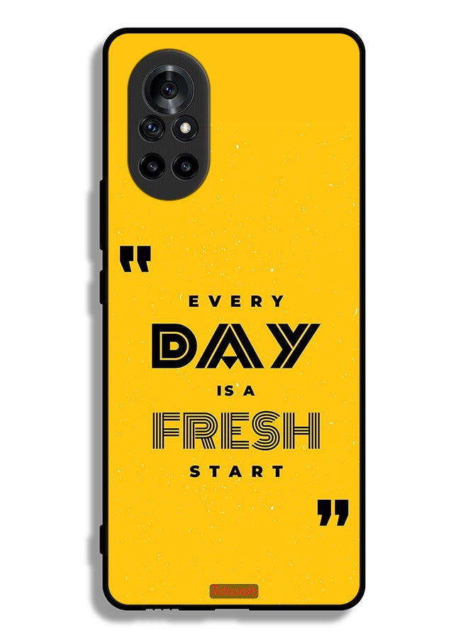 Tolwak Huawei nova 8 4G Protective Case Cover Every Day Is A Fresh Start - Image 2