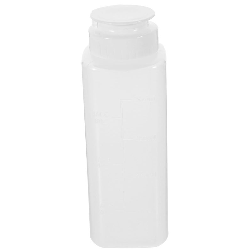 200ml Leakproof Oil Dispenser Squeeze Bottle With Scale Reusable Kitchen Condiment Container For Precise Dressing Control - Image 1