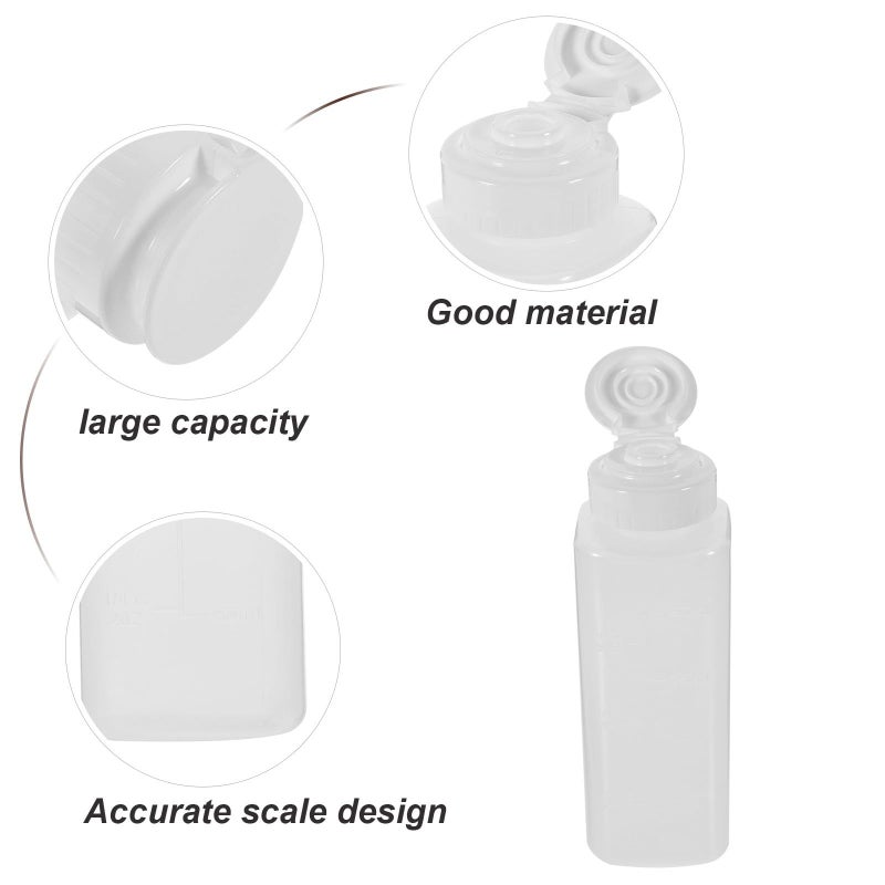200ml Leakproof Oil Dispenser Squeeze Bottle With Scale Reusable Kitchen Condiment Container For Precise Dressing Control - Image 3