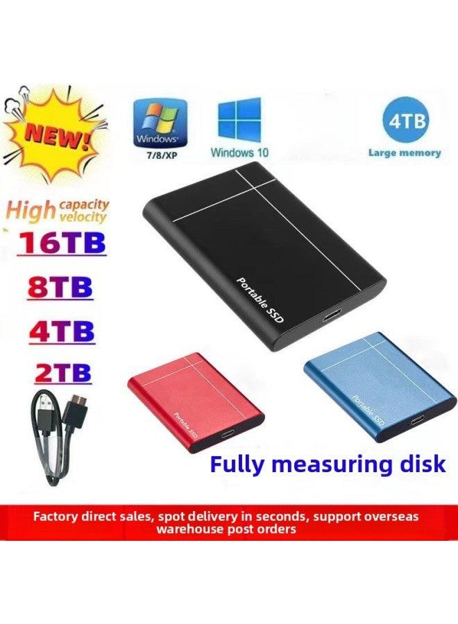 Special Supply Expansion Upgrade Mobile Solid State Drive 500GB-128TB Direct Sales Spot Shipped In Seconds-Capacity:32TB-Interface:Red - Image 1