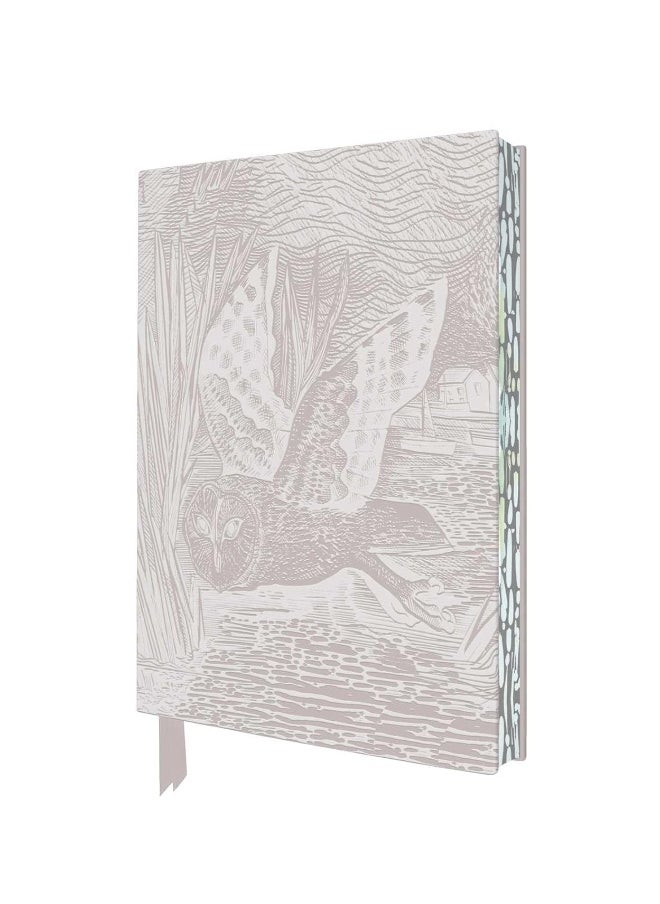 null - Angela Harding: Marsh Owl Artisan Art Notebook (Fl - Image 1