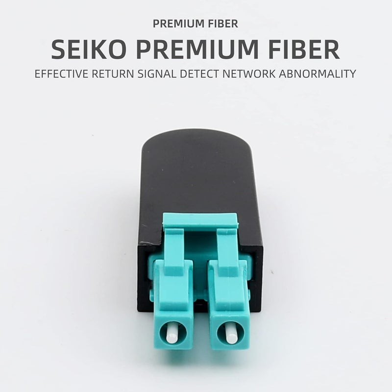 CRUISER LC/UPC Fiber Optic Circuitors Connector SM & MM Loopback Adapter Interface Signal Loop Connector (OM3) - Image 3