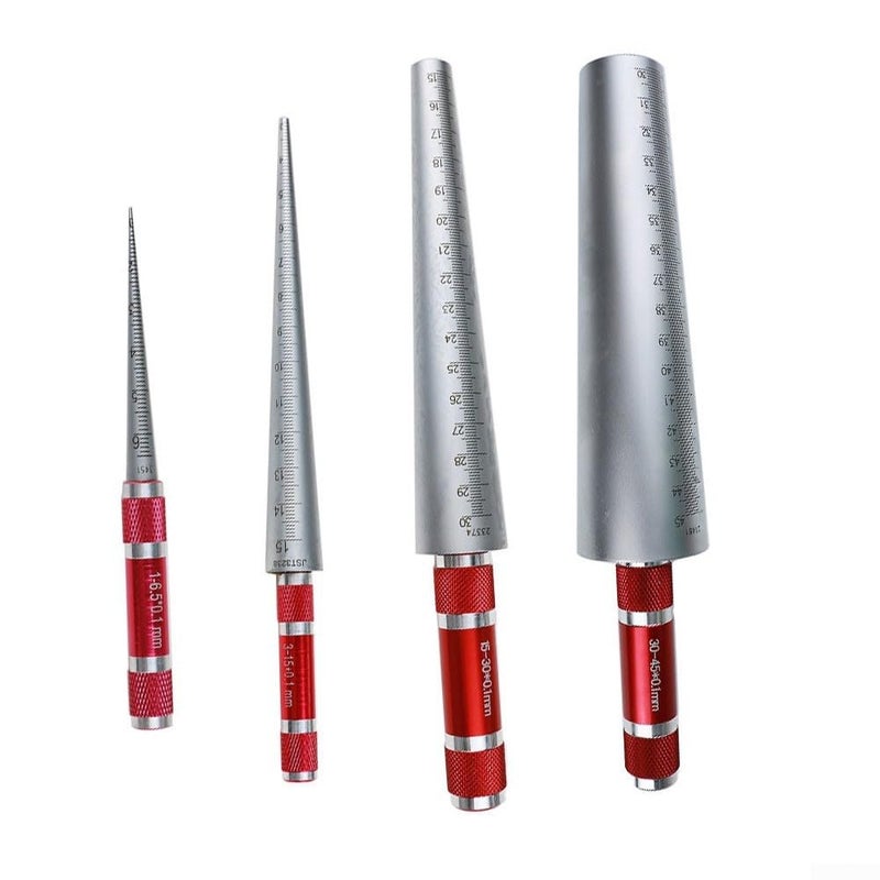 Aperture Gauge Set Measuring Hole Size 1 6 5mm to 15mm with Engraved 0 1mm Scale - Image 5