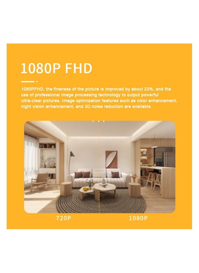 Generic - WiFi Enabled High Definition Indoor Camera for Remote Monitoring and Video Calls via Mobile Phone - Image 1