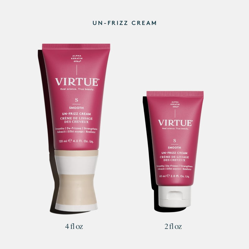 Virtue Un-Frizz Leave-In Hair Treatment for Curly Hair and Frizz Control, Sulfate Free, Safe for All Hair Types, Color Safe - Image 4
