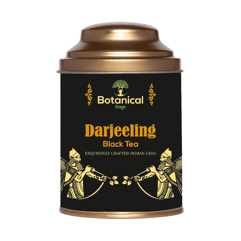 Botanical Sage- Darjeeling Black Tea 100g With Free Tea Infuser | Selected | Luxury Tea - Image 1