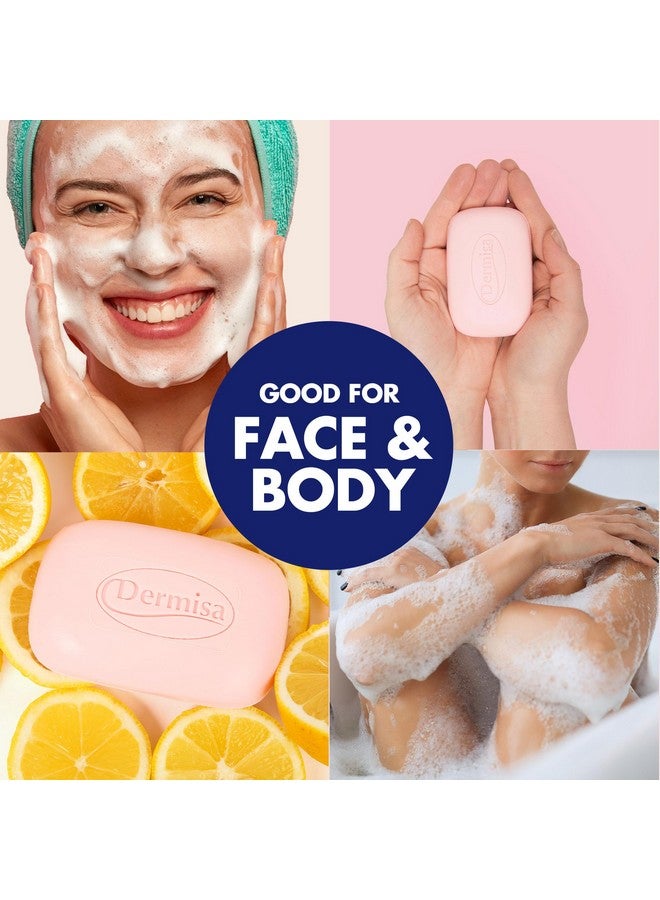 ديرميسا صابونة ديرميسا سوبر بلس لتفتيح البشرة | بحمض الهيالورونيك ومستخلص الليمون والتوت البري | خالية من البارابين والكبريتات | ٨٩ غرام | عبوة من ٣ قطع - Image 4