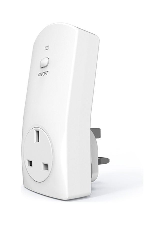NIBEMINENT Plug-In Socket with LED Indicator White  - Image 1