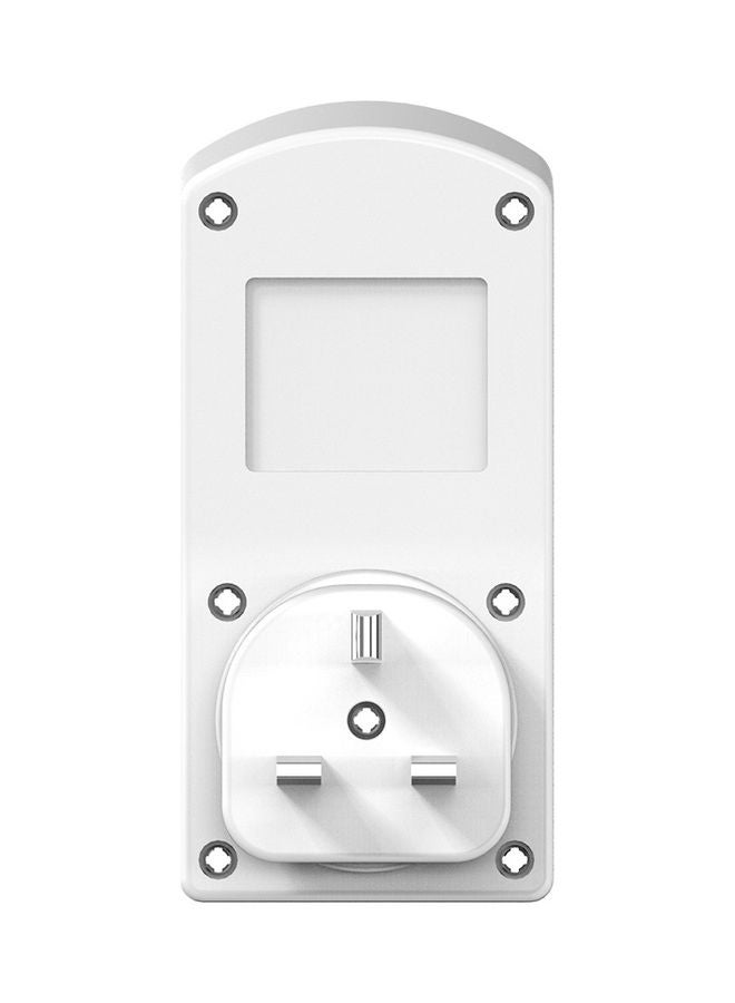 NIBEMINENT Plug-In Socket with LED Indicator White  - Image 2