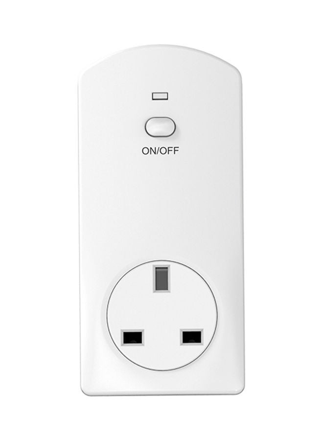 NIBEMINENT Plug-In Socket with LED Indicator White  - Image 5