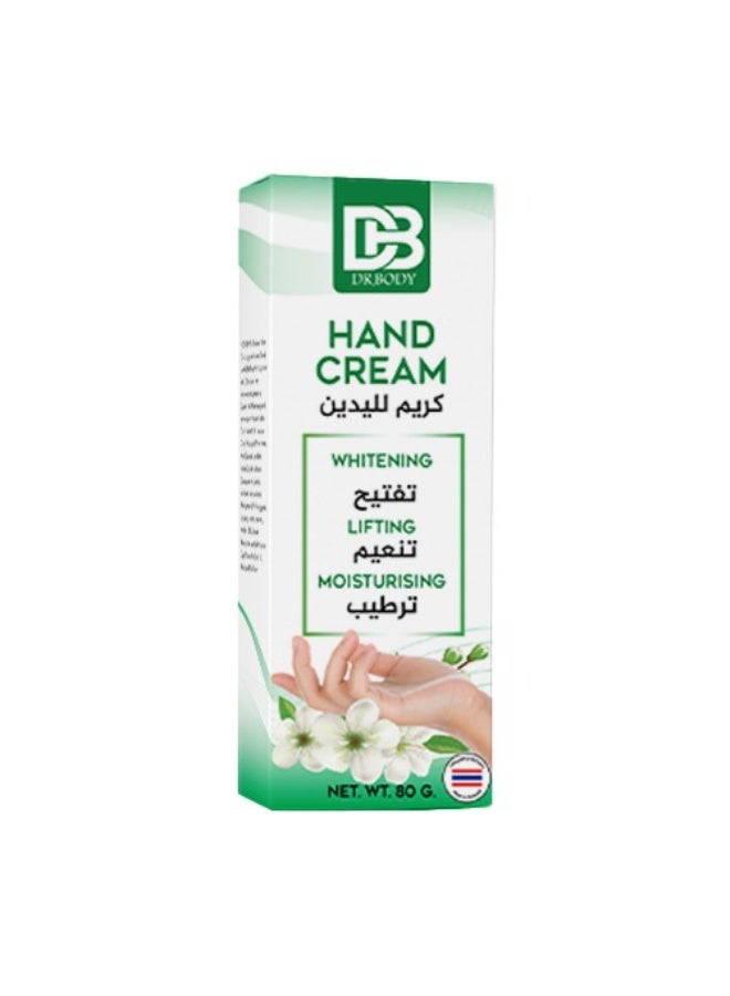 DR.BODY Hand Cream Whitening - Lifting - Moisturising 80gram - Image 3