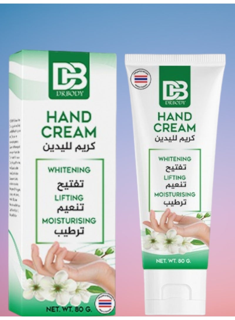 DR.BODY Hand Cream Whitening - Lifting - Moisturising 80gram - Image 1