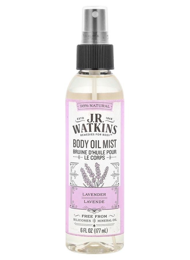 JR - Body Oil Mist Lavender 6 fl oz (177 ml) - Image 1
