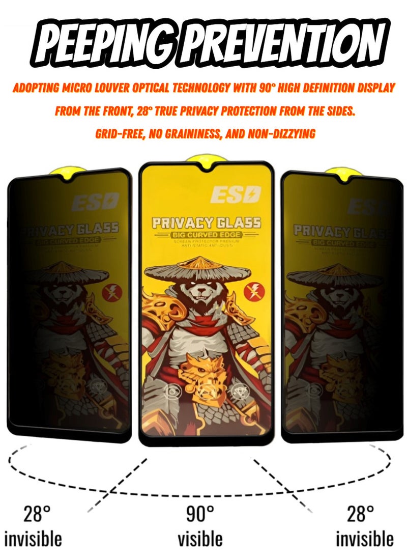 ESD 2 Pieces Tempered Dustproof Glass Screen Protector Compatible For Samsung Galaxy A10 - Image 2