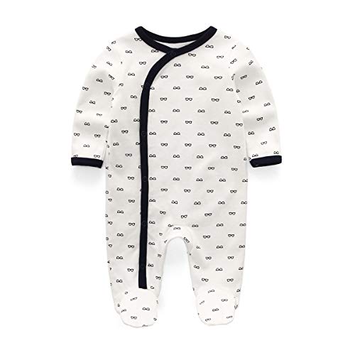Kiddiezoom Baby and Toddler Boys'Snug Fit Footed Cotton One-Piece Romper Jumpsuit - Image 2