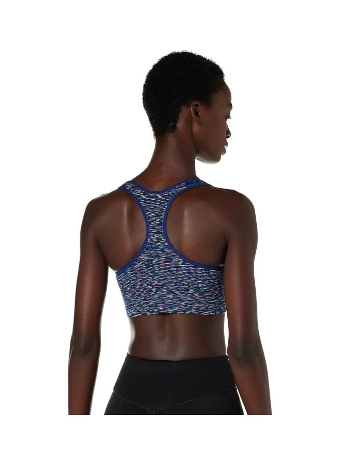 هينز Hanes Womens Get Cosy Racerback Bra in the Navy Space Dye Large