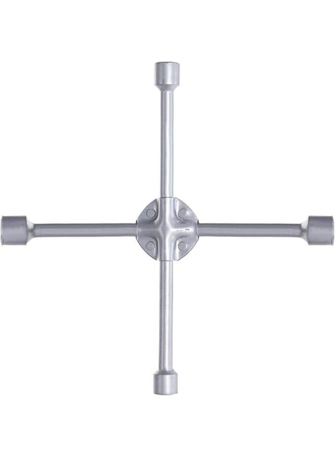 Heavy Duty 4-Way Car Wheel Lug Wrench – Cross Wrench with Bolt Nut Support - Image 2