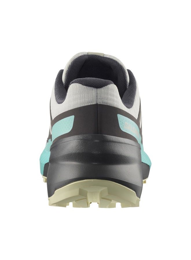 Salomon Women's Speedcross Peak Hiking Shoe, Icicle Castlerock Aruba Blue, 36 EU - Image 4