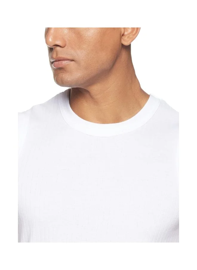 JOCKEY Jockey 9930 Men Super Combed Cotton Rib Solid Round Neck Muscle Vest
