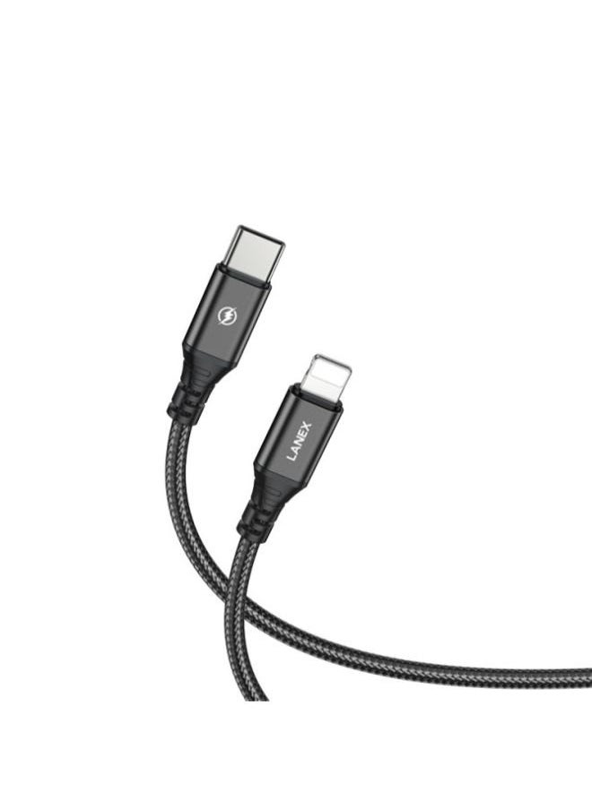 LANEX - 20W Type C to iPhone Charger Cable 1m - Image 1
