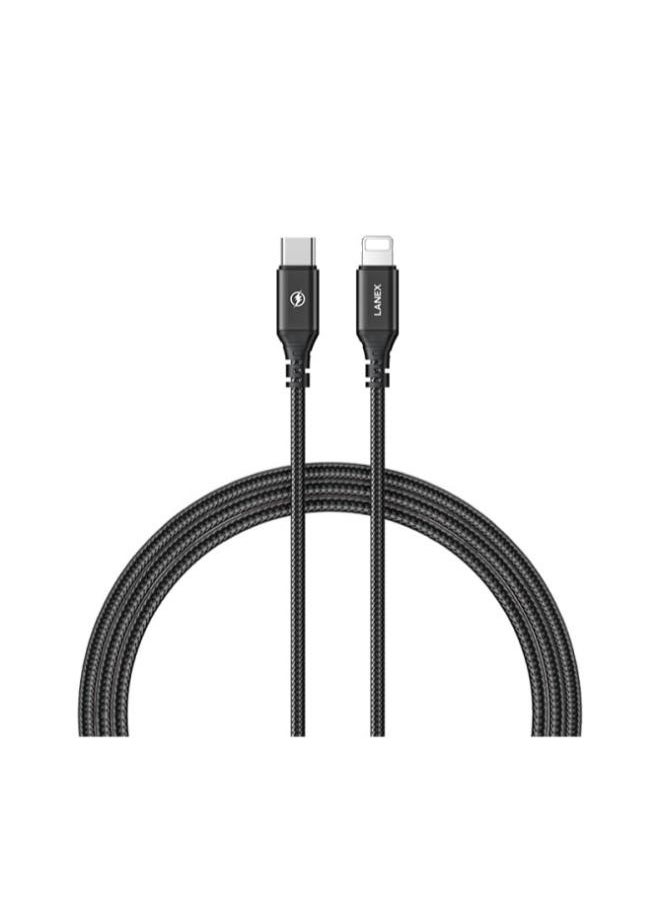 LANEX - 20W Type C to iPhone Charger Cable 1m - Image 1