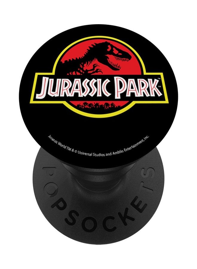 Jurassic Park Classic Original Logo PopSockets Adhesive PopGrip - Image 1