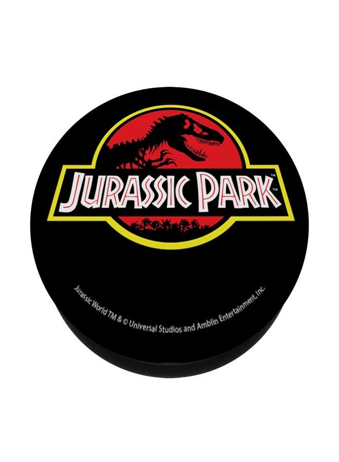 Jurassic Park Classic Original Logo PopSockets Adhesive PopGrip - Image 2