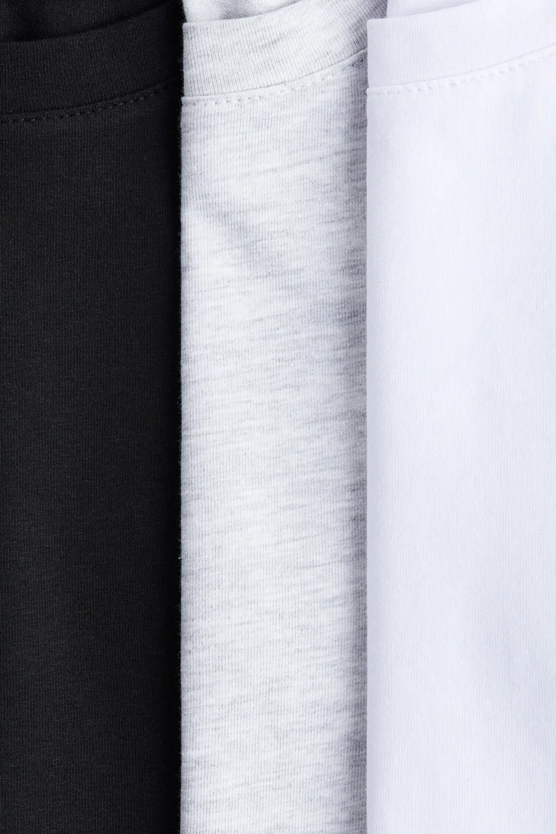 اتش اند ام بلوزات قطنية - عبوة من 3 قطع