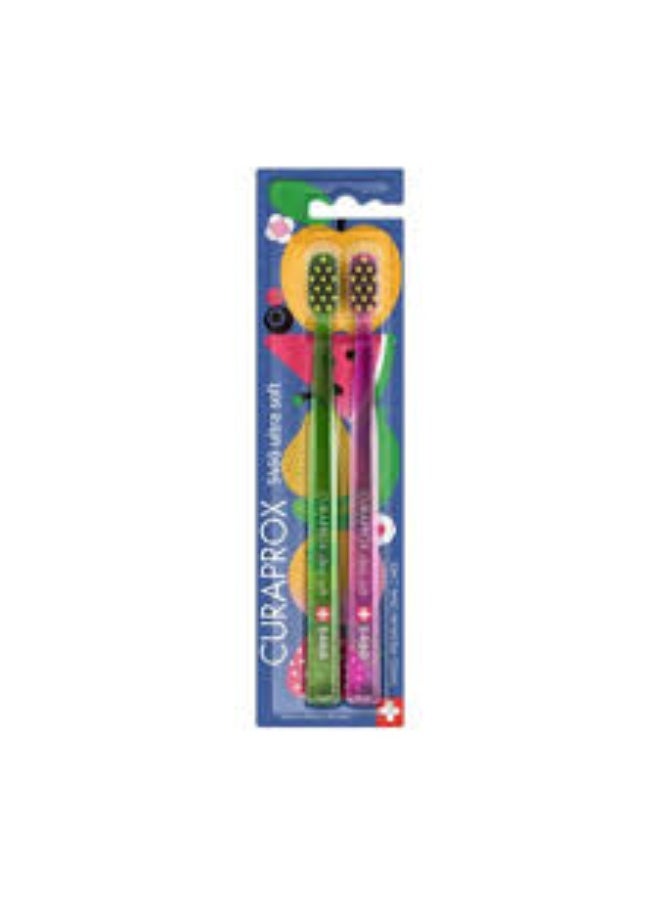 Curaprox 5460 Ultra Soft Toothbrush 2pcs