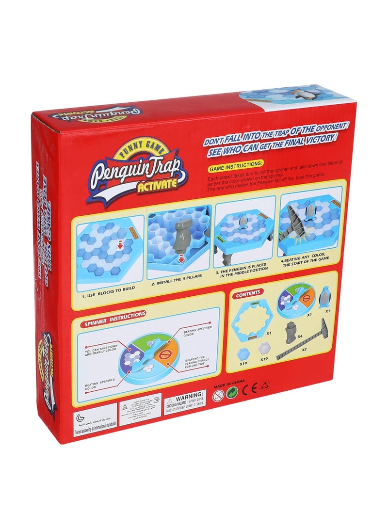 لعبة إنقاذ البطريق على الجليد، فخ البطريق، كسر الجليد، تفعيل حفلة عائلية، كسر الجليد، طاولة ألغاز للأطفال، طرق على المكعب - Image 3