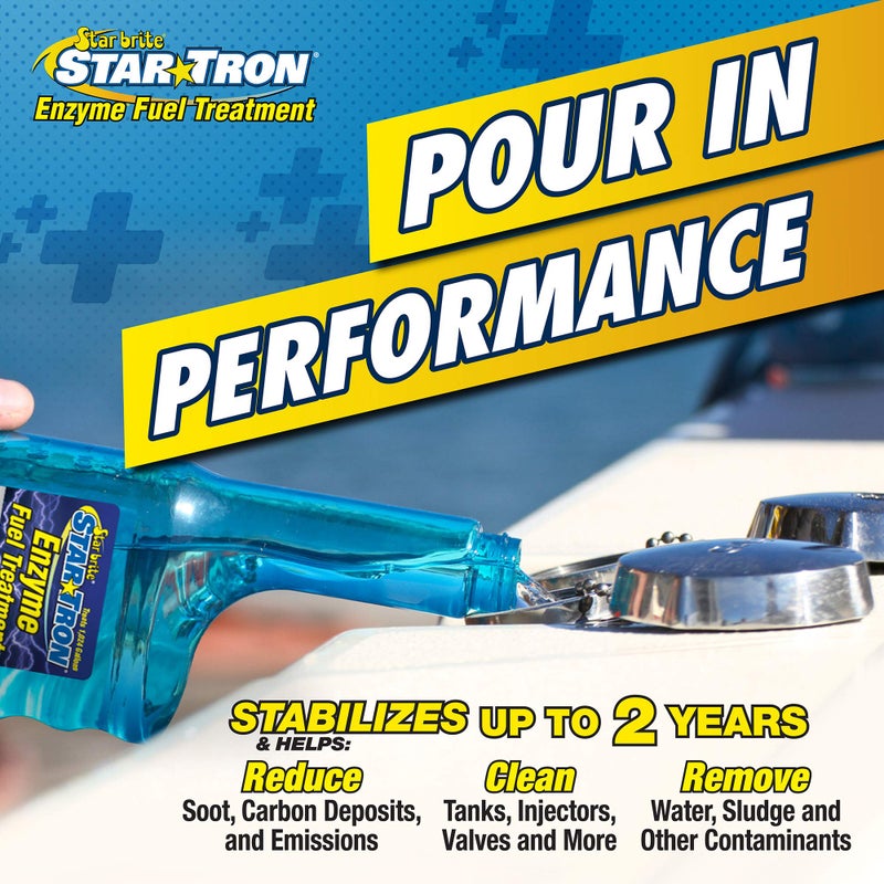 STAR BRITE Star Tron Enzyme Fuel Treatment - Super Concentrated Diesel Formula - 1 oz. Treats 32 Gallons - 16 OZ (093116) - Image 2