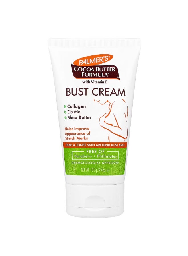 بالمرز تركيبة زبدة الكاكاو مع فيتامين E كريم للصدر 4.4 أونصة (125 جم) - Image 1