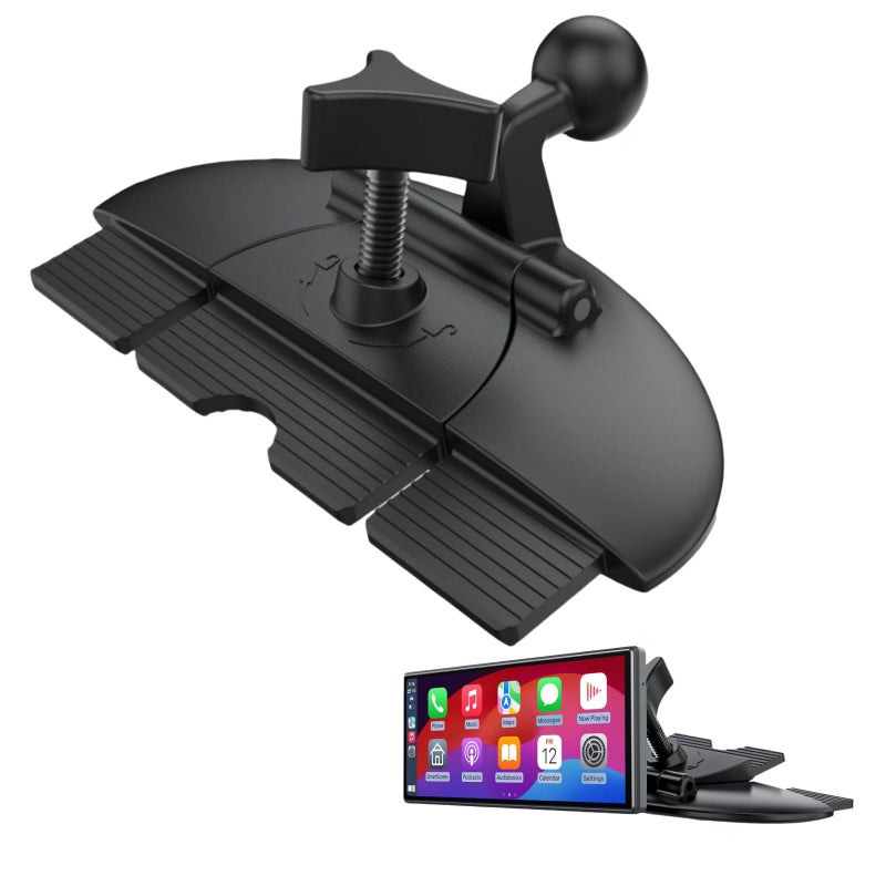 Epronic Replacement Cd Slot Mount for Garmin GPS Navi, Carplay Screen, Phone Holder Standard 17mm Ball Adapter CD Mount for 4"-11 inch Car GPS Holder - Image 1