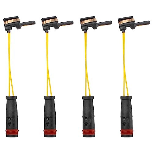 BOXI (Pack of 4) Front and Rear Brake Pad Wear Sensor Fit for Mercedes Benz W211 W220 CLK SL C E S Class | Replaces OE# 2115401717 2205400717 2205400617 PWS176 - Image 1