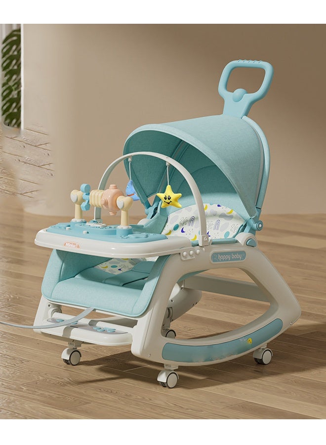 LO.BABY.VE 3-in-1 Baby Rocking Chair, Baby Cradle Bed, Baby Dining Chair - Image 2