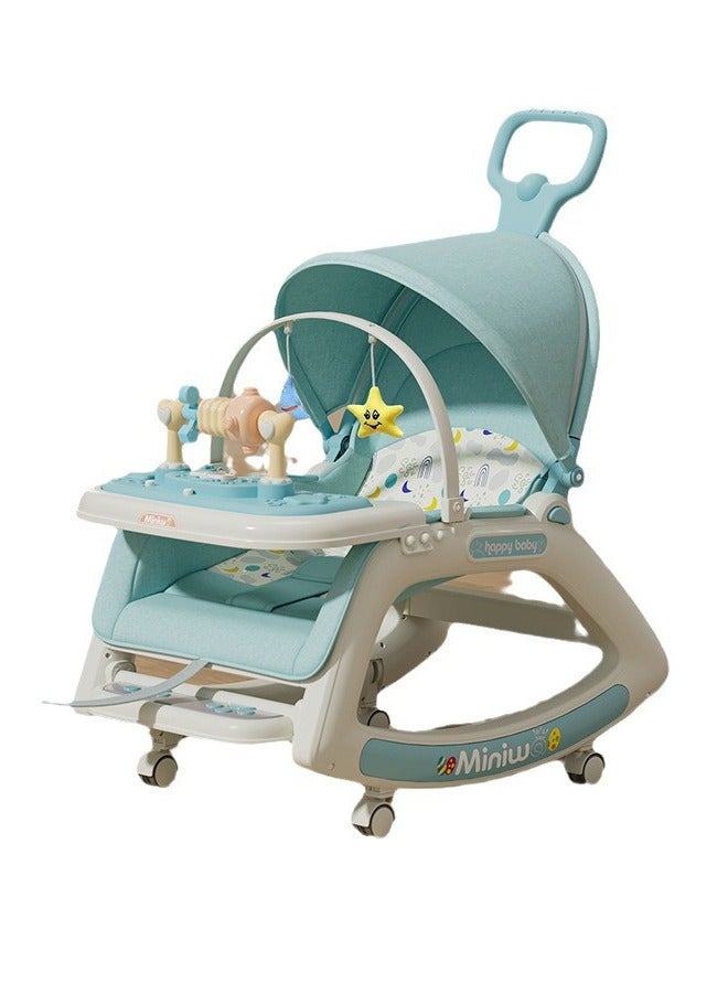 LO.BABY.VE 3-in-1 Baby Rocking Chair, Baby Cradle Bed, Baby Dining Chair - Image 1