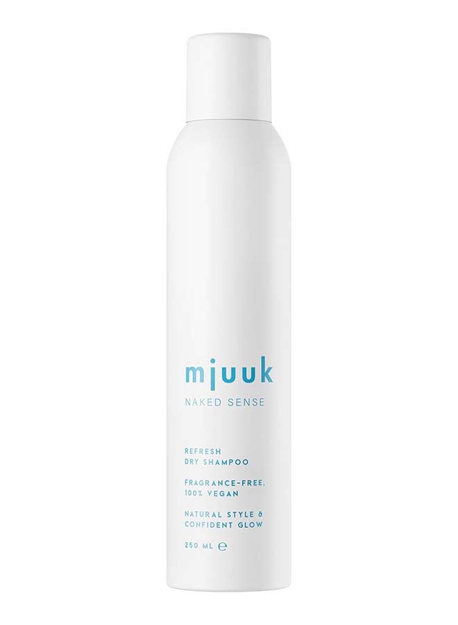Mjuuk Fragrance Free Refreshing Dry Shampoo | For Sensitive Scalp Instant Oil Absorption Between-Wash Freshness | Vegan Silicone Free 250ml - Image 1