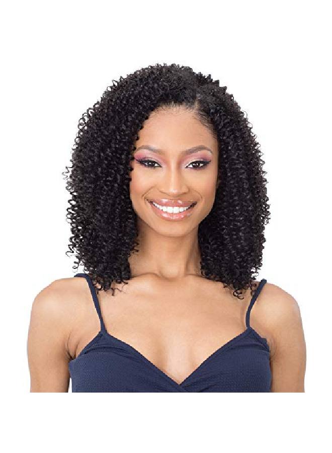 Organique Mastermix Synthetic Clip In 9Pcs Extension Coily Water (1B Off Black) - Image 2