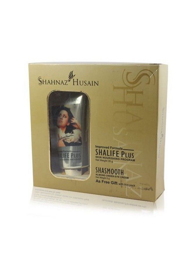 Shahnaz Husain Shalife Plus Skin Nourishing Program 60 G With Free Shasmooth Almond Eye Cream 10 G  - Image 1