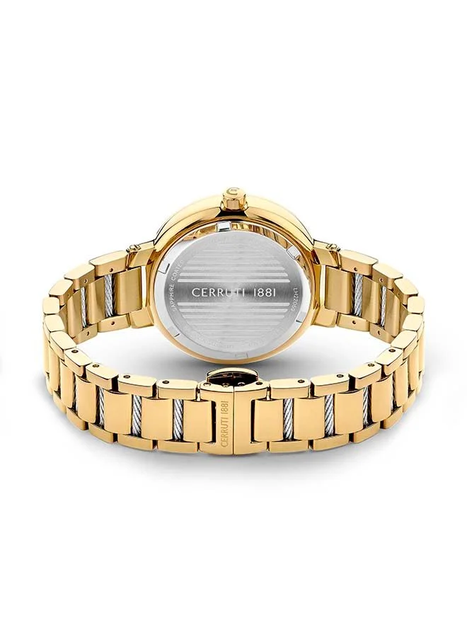 CERRUTI 1881 GARDENA Round Analog Wrist Watch CIWLH2205903 - 32 mm - Silver