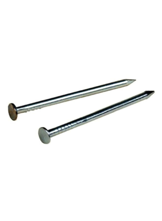 Hillman Bright Steel Smooth Shank Flat Head Wire Nails Silver 3/4inch 122548 - Image 2