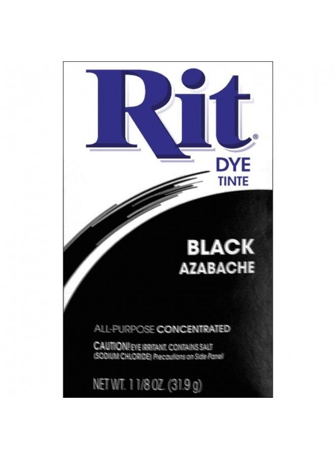 Rit Dye Rit Dye Powder Dye, 1-1/8 oz, Black, 3-Pack - Image 2