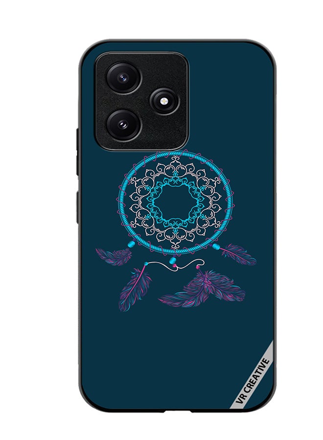 VR CREATIVE Protective Case Cover For Xiaomi Poco M6 Pro 5G Dream Catcher Design Multicolour - Image 1