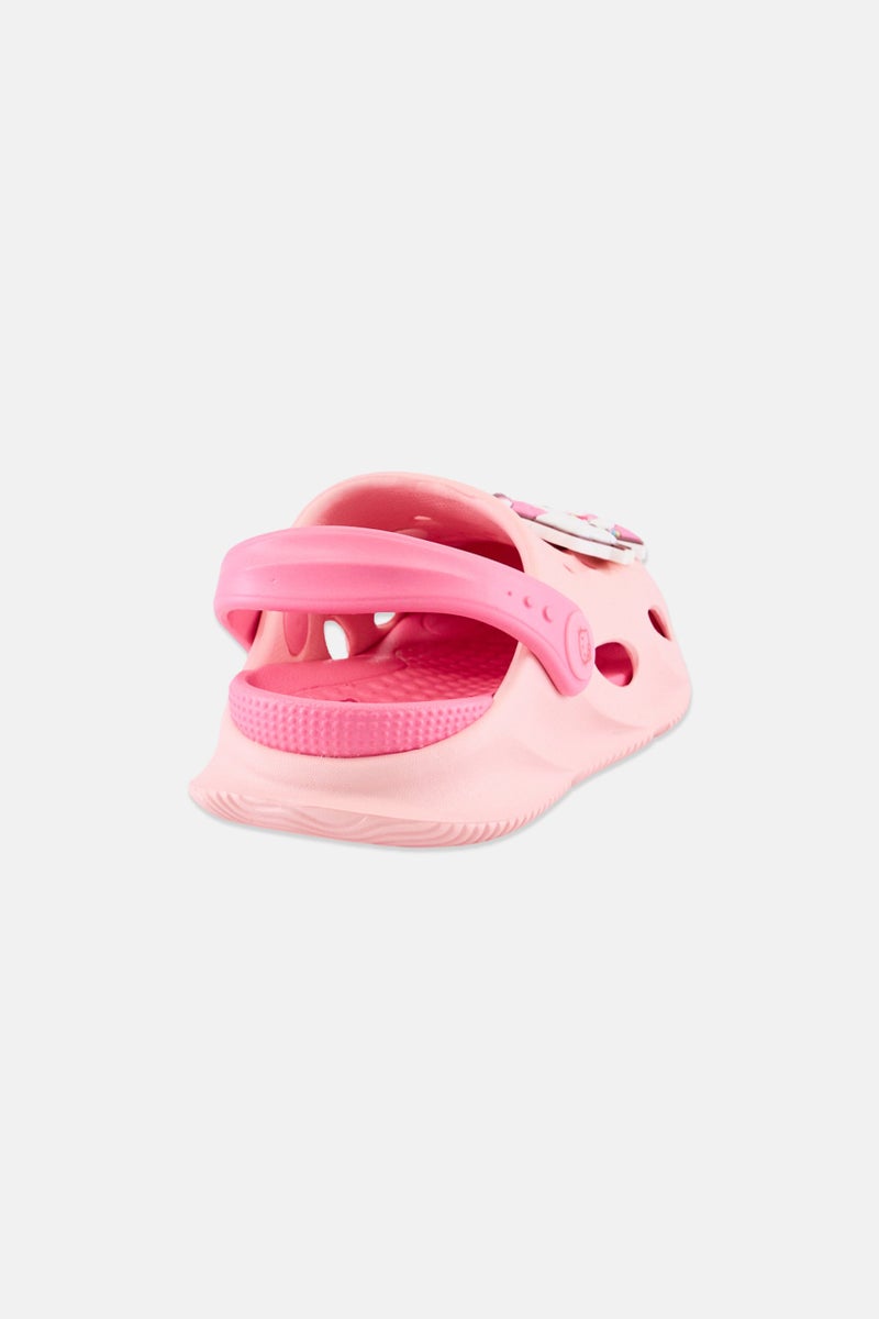 Hello Kitty Toddlers Girl Slip On Clogs, Pink - Image 4