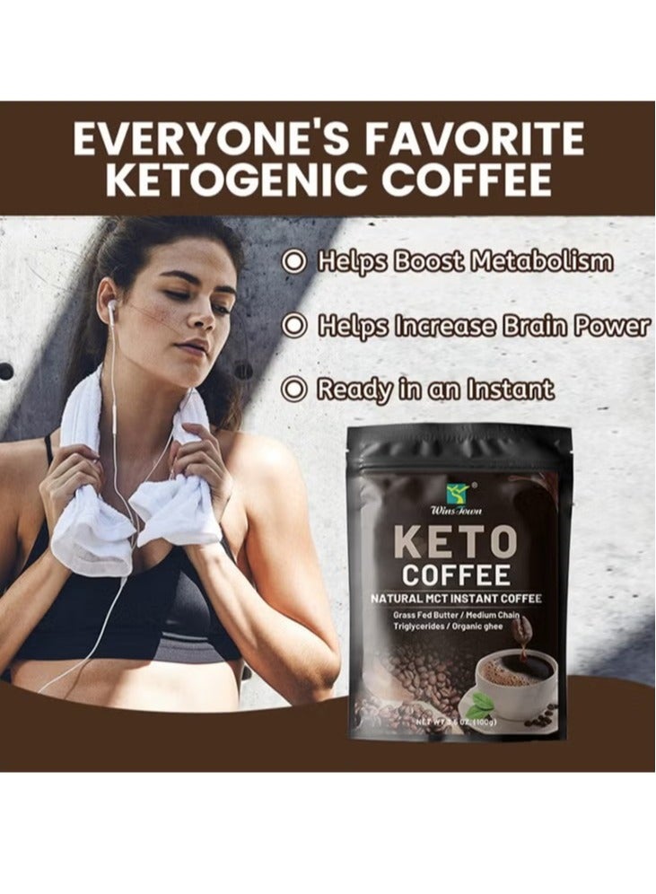 وينز تاون قهوة كيتو للتخسيس قهوة مخصصقهوة كيتو للتخسيس - مزيج مخصص لفقدان الوزن ودعم الكيتوة - Image 2