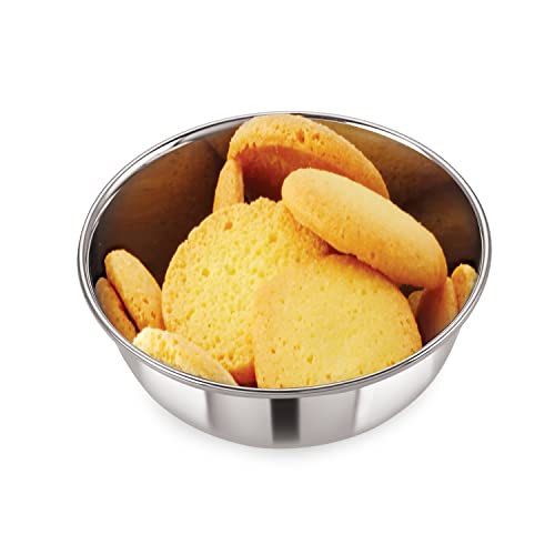 Neelam Stainless Steel 5, 22 Gauge Prem 150 ml Vati, Dinner Bowl Katori Serving Vati, Durable Quality, Elegant, Perfect for Serving Snacks, Desserts, and Condiments, Sliver - Image 2