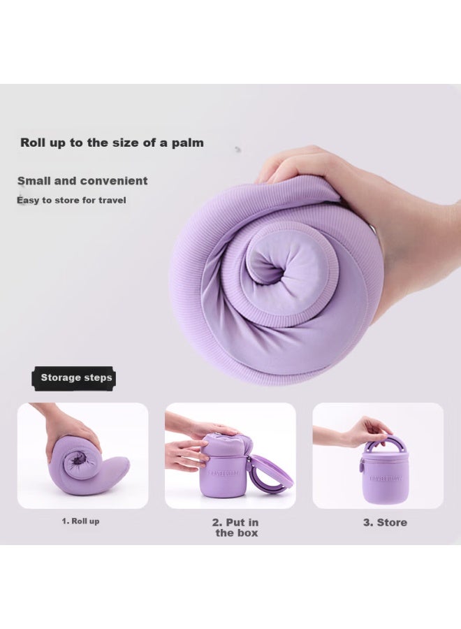 Everythink U-shaped Neck Pillow Travel Neck Support For Airplane, Portable Long-distance Journey Neck Brace, Nap U-shaped Ostrich Pillow - Image 3