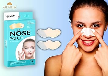 GENDA Blackhead Remover Nose Pore Strips for Deep Cleansing Clears Black head and Instant Pore Unclogging 12 Strips - Image 2